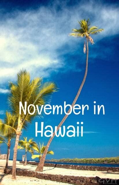 10 Hawaii Temperature Tips In November