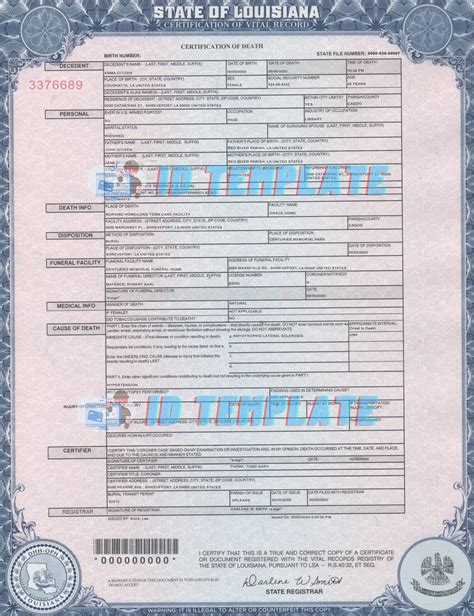 10+ La Death Certificates Available Online Today