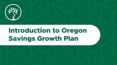 10 Oregon Growth Savings Plan Tips To Boost Wealth
