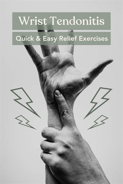 12 Wrist Tendonitis Treatment Tips For Fast Relief