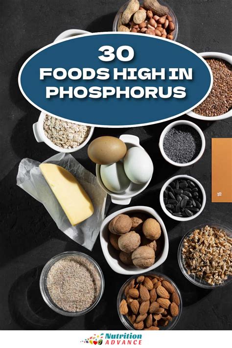 30 Foods High In Phosphorus Nutrition Advance