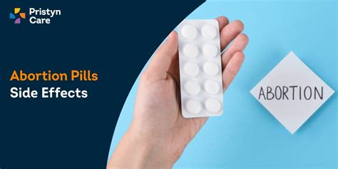 Abortion Pill Side Effects