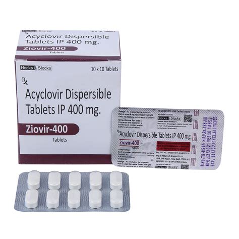 Acyclovir 400 Mg: Relieve Cold Sore Symptoms Fast