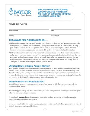 Advance Directives Simplified: Your Guide