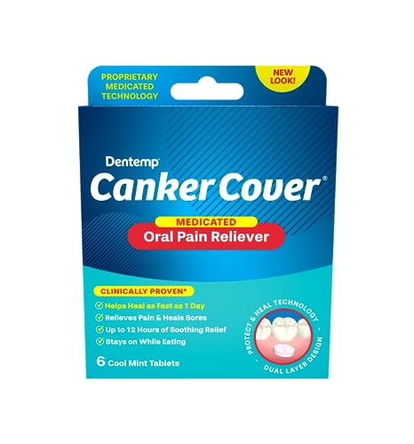 Amazon Com Dentemp Canker Cover Canker Sore Medicine Pain Reliever
