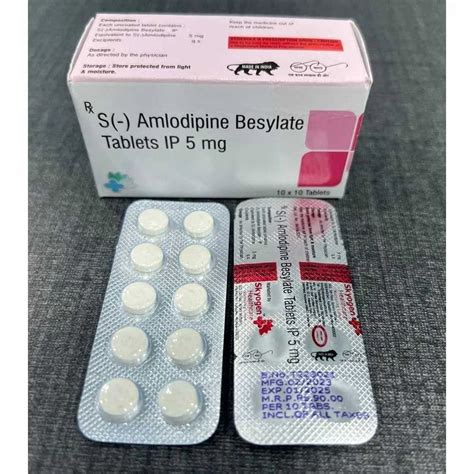 Amlodipine Besylate 5Mg