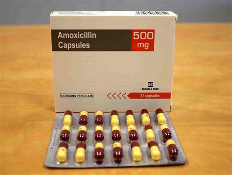 Amoxicillin 500Mg Capsules