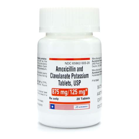 Amoxicillin Pot Clavulanate
