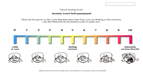 Anxiety Level Scale Anxiety Level Scale