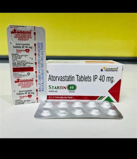 Atorvastatin 40 Mg: Reduces Cholesterol Fast