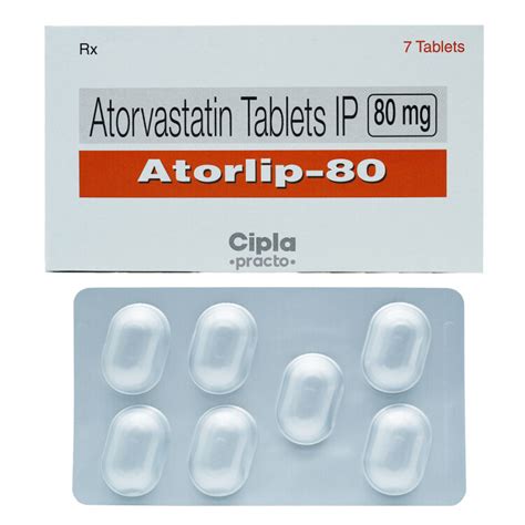 Atorvastatin 80 Mg Tablet