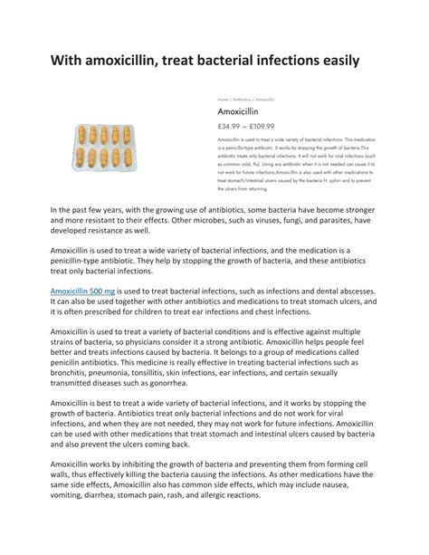 Bacterial Infections As Related To Amoxicillin Pictures Bacterial Infections As Related To Amoxicillin Pictures