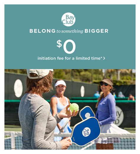 Bay Club Portland Membership Perks