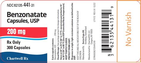 Benzonatate Cap 100Mg: Dosage Guide