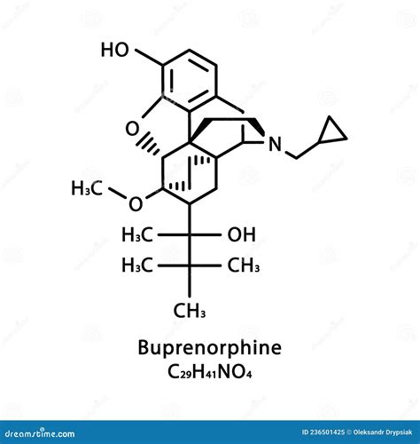 Buprenorphine Chemical Formula Buprenorphine Chemical Molecular Buprenorphine Chemical Formula Buprenorphine Chemical Molecular