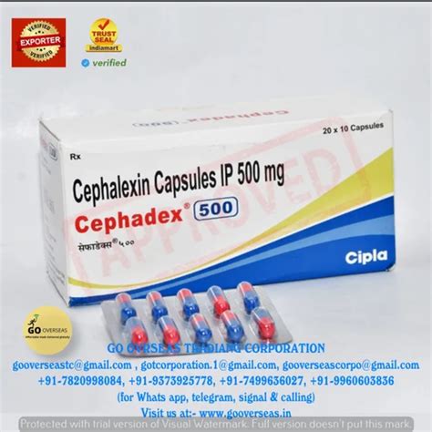 Cephalexin 500Mg: Effective Infection Treatment Guide