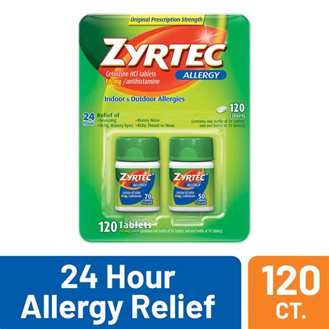 Cetirizine 10Mg Tablets: Allergy Relief Guide