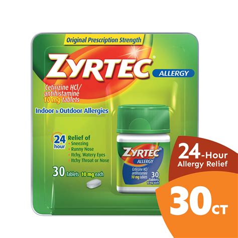 Cetirizine Hydrochloride 10Mg: Allergy Relief Guide