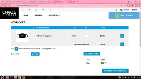 Chuze Promo Code