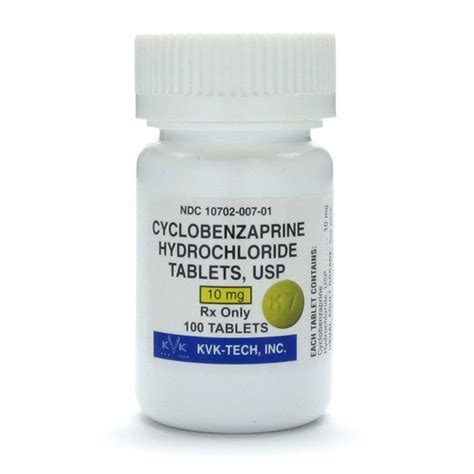 Cyclobenzaprine 10Mg: Relieve Muscle Spasms