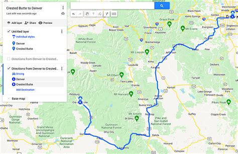 Denver To Crested Butte