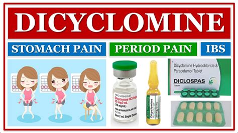 Dicyclomine Basic Use Of Medicines Stomach Pain Period Pain Ibs