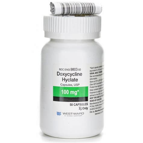 Doxycycline Hyclate 100Mg: Effective Bacterial Infection Treatment