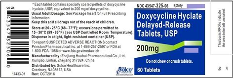 Doxycycline Hyclate Fda Prescribing Information Side Effects And Uses Doxycycline Hyclate Fda Prescribing Information Side Effects And Uses