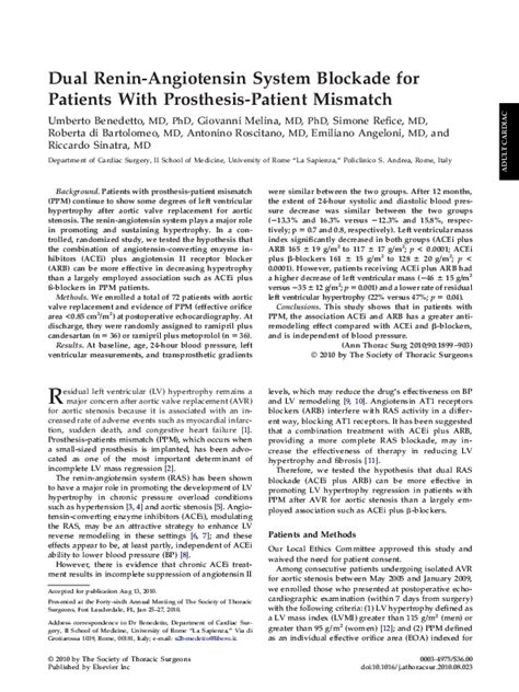 Dual Blockade Of The Renin Angiotensin System For Cardiorenal