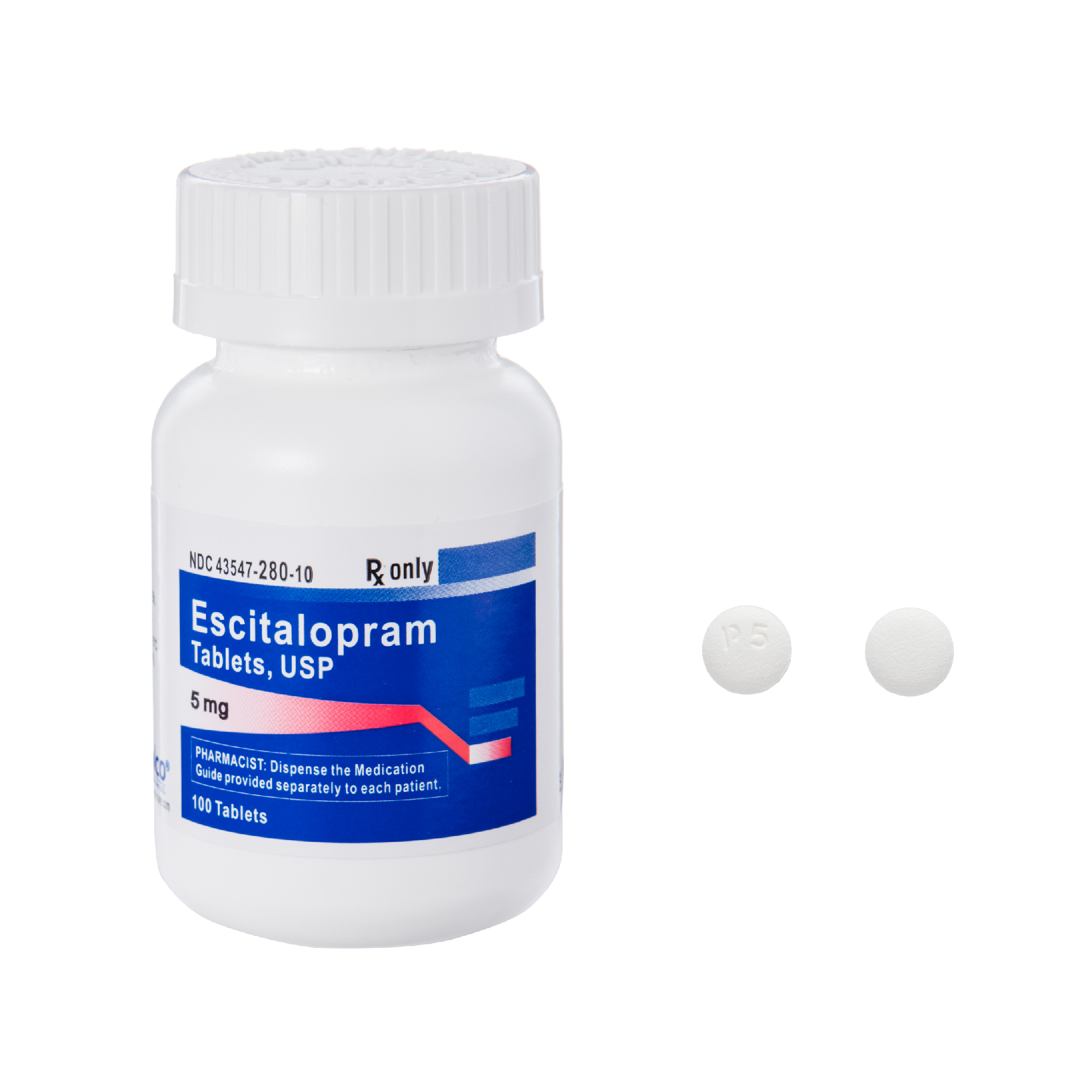 Escitaloprám 5 Mg
