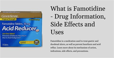 Famotidine Uses Guide: Fast Heartburn Treatment
