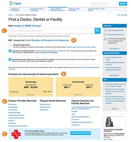 Find A Doctor Cigna