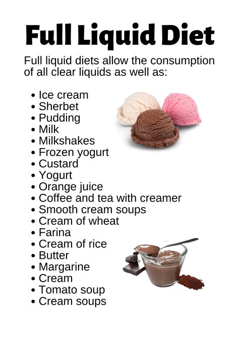 Full Liquid Diet Ideas Examples And Forms