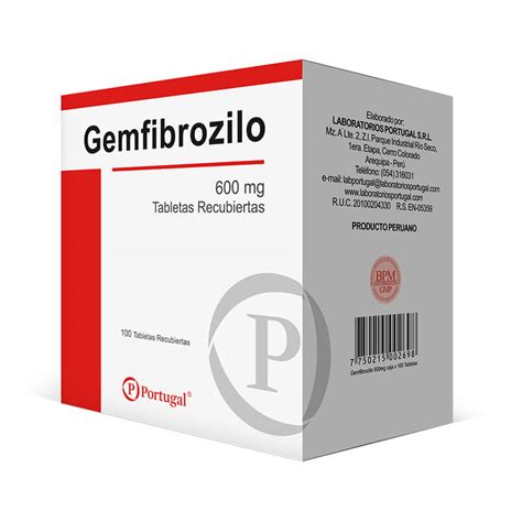Gemfibrozil 600 Mg