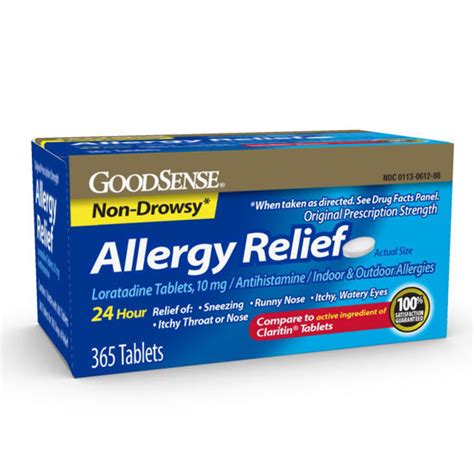 Goodsense Allergy Relief Loratadine 10 Mg Tablets