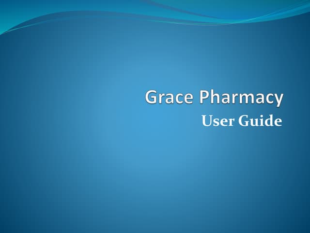 Grace Health Pharmacy Guide: Medication Management