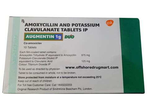 Gsk Amoxicillin Potassium Clavulanate Tablets Ip Rs 450 Box Id Gsk Amoxicillin Potassium Clavulanate Tablets Ip Rs 450 Box Id