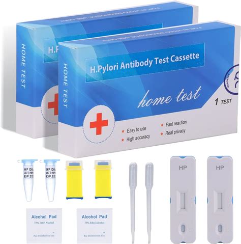 H Pylori Helicobacter Pylori Detection Test Kit Quick Home Testing