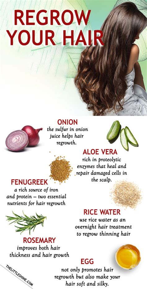 Hair Products: Stimulate Regrowth Naturally