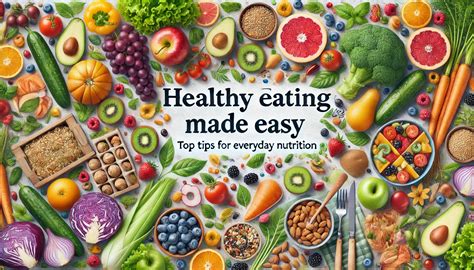 Healthy Eating Made Simple: Nutrition Guide