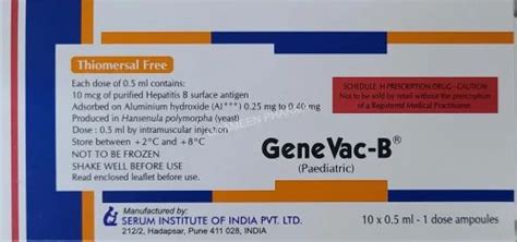 Hep B Jab Price