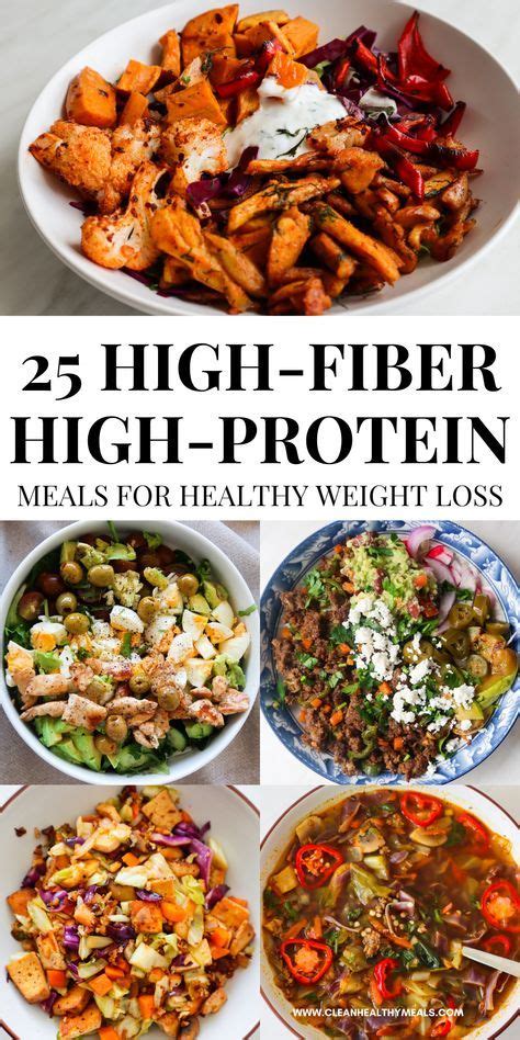 High Fiber Meal Plan High Fiber Dinner High Fiber Low Carb High