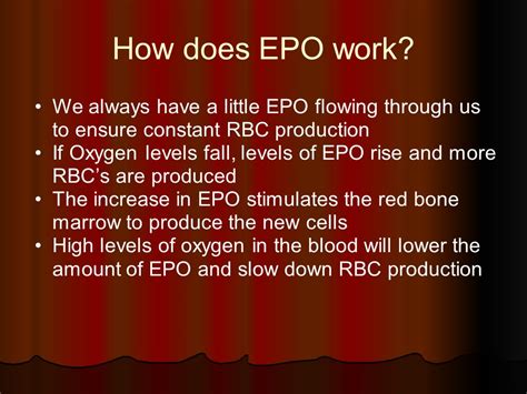 How Does Epo Work? Expert Insights