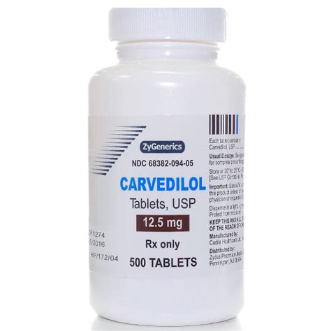 How Effective Is Carvedilol 12.5 Mg? Benefits Inside