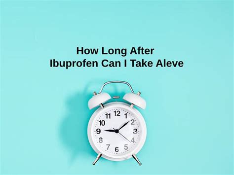 How Long After Taking Ibuprofen Can I Nurse?