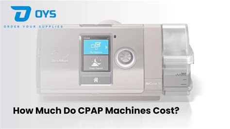 How Much Do Cpap Machines Cost Order Your Supplies