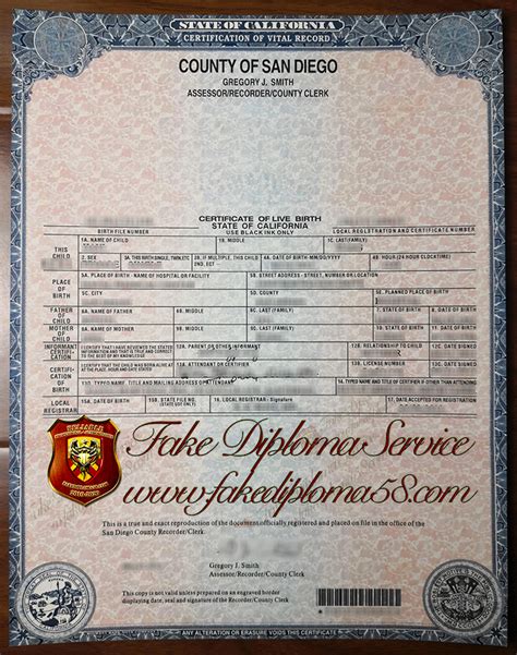 How To Get San Diego Birth Certificate? Fast Application
