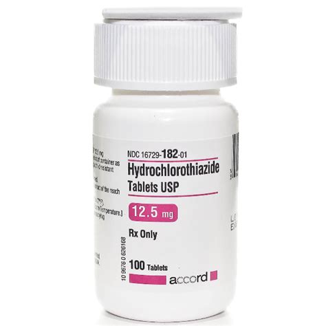 Hydrochlorot 12.5 Mg: Effective Blood Pressure Control