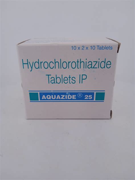 Hydrochlorothiazide 25 Mg: Lowers Blood Pressure