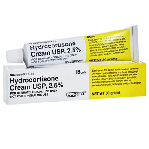 Hydrocortisone Cream 2.5: Soothes Eczema And Rashes